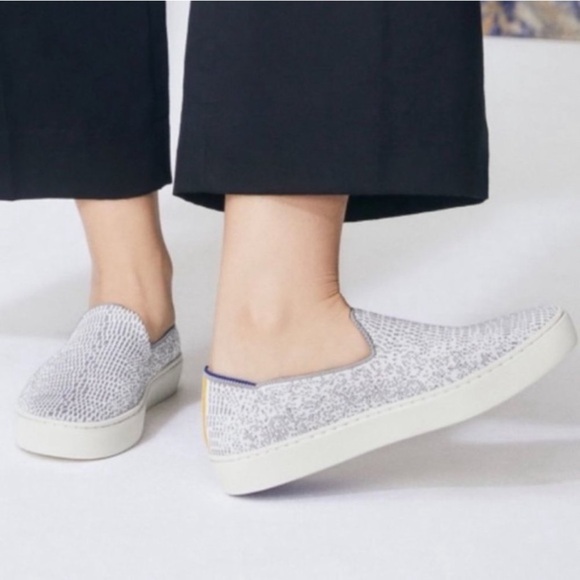 Rothy’s The Original Slip-on Sneaker Opal Python - Picture 2 of 13